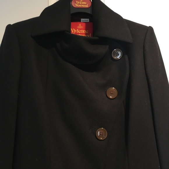 Vivienne Westwood Red label classic Melton Coat - Picture 4 of 16